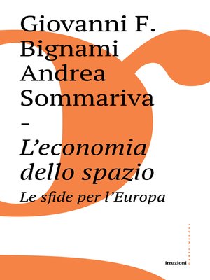cover image of L'economia dello spazio